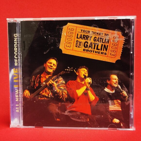 Your Ticket to Larry Gatlin and the Gatlin Brothers CD 2002 Signed - Picture 1 of 9